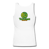 Tallawah Sinkle Bible Fitted Tank (Back and Front) - white