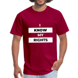 Tallawah Know Your Rights - dark red