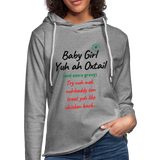 The Nicole Oxtail Affirmation Hoodie - heather gray