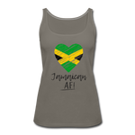 Are you Jamaican? - asphalt gray