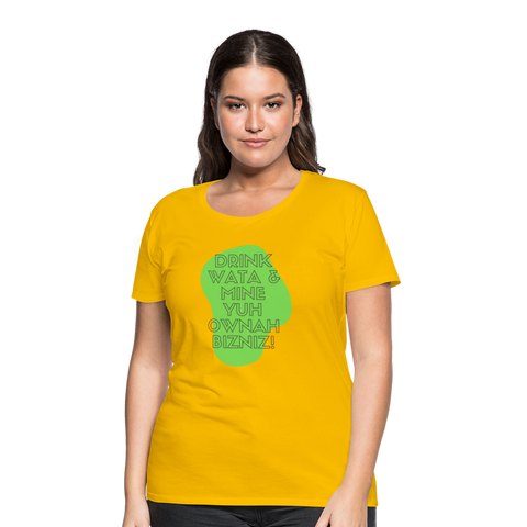 The Secret To Success T-shirt - sun yellow