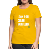 Clean Skin Big Ups! - sun yellow